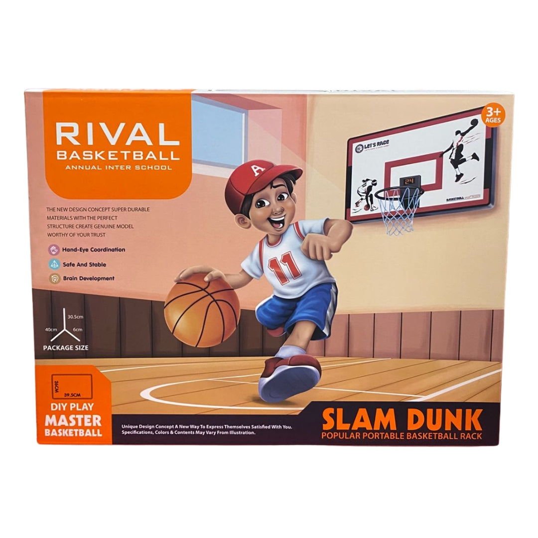 Hanging Basketball Board with Iron Frame and Score Counter