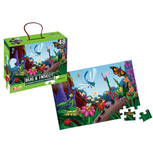 Bugs & Insects Educational Jigsaw Puzzle