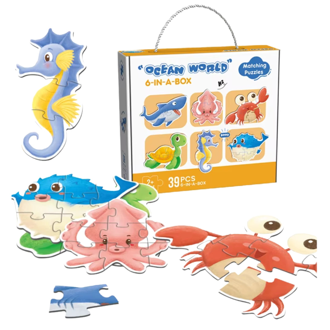Ocean World Matching Puzzles