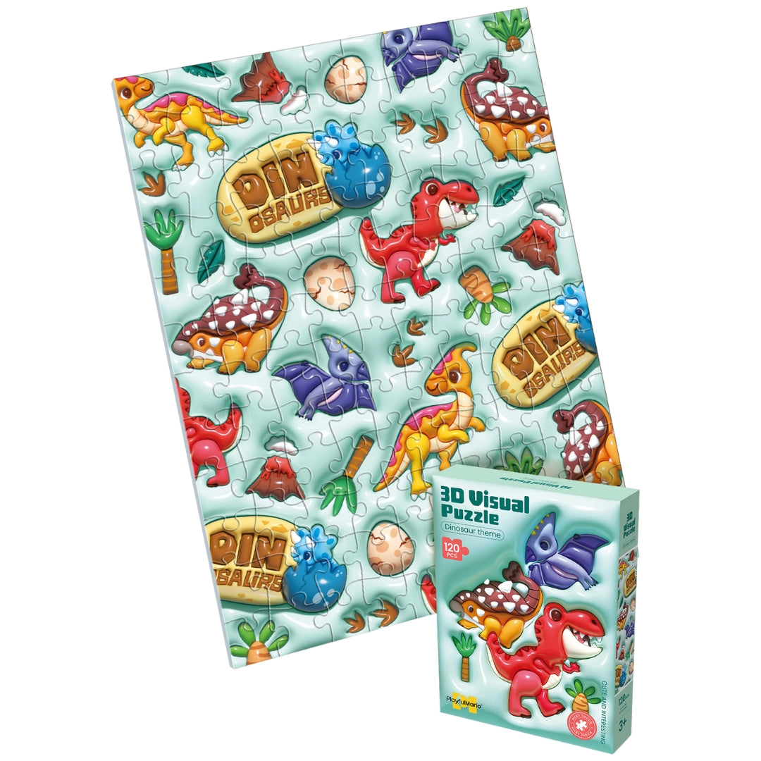 3D Dinosaur Puzzle