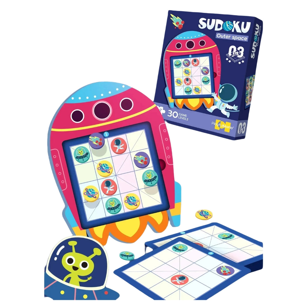 Space Magnetic Sudoku Game