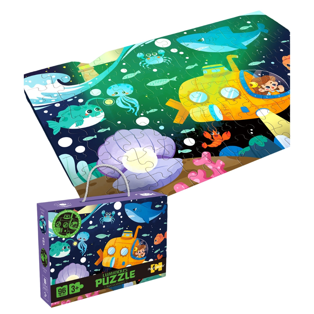 Glow-in-the-Dark 96-Piece Puzzle