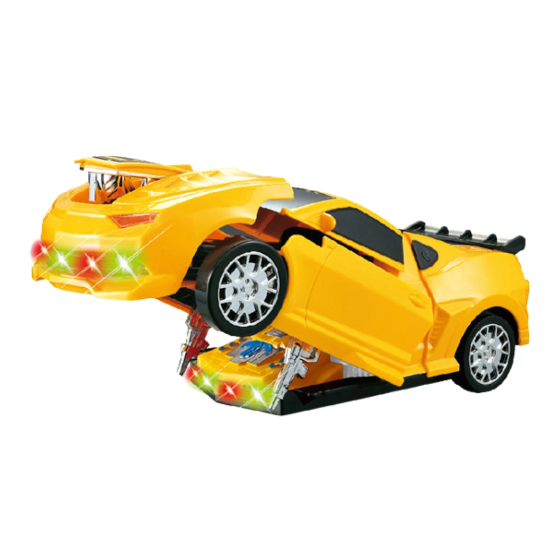 2-in-1 Transforming Robot Car Toy
