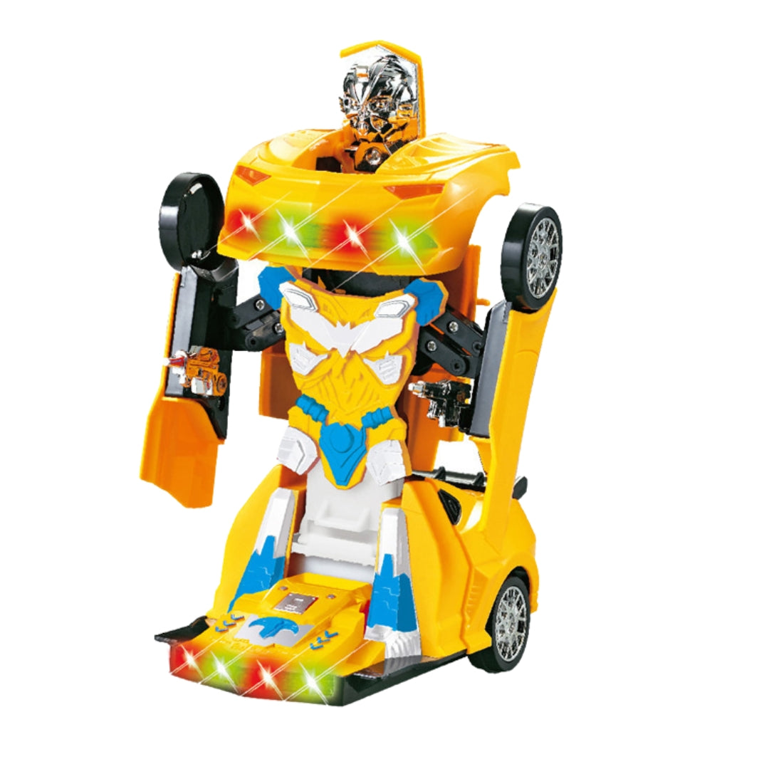 2-in-1 Transforming Robot Car Toy