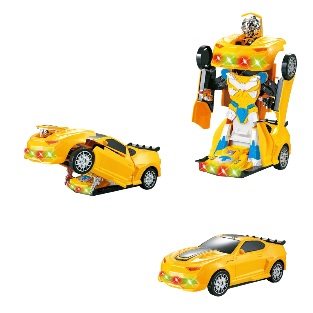 2-in-1 Transforming Robot Car Toy