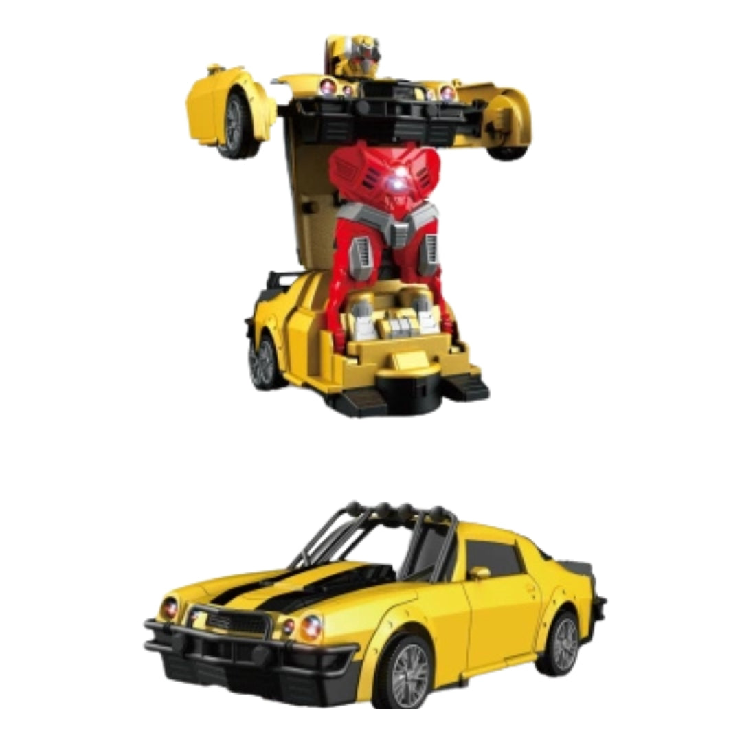 Classic Bumblebee Transforming Robot Car Toy