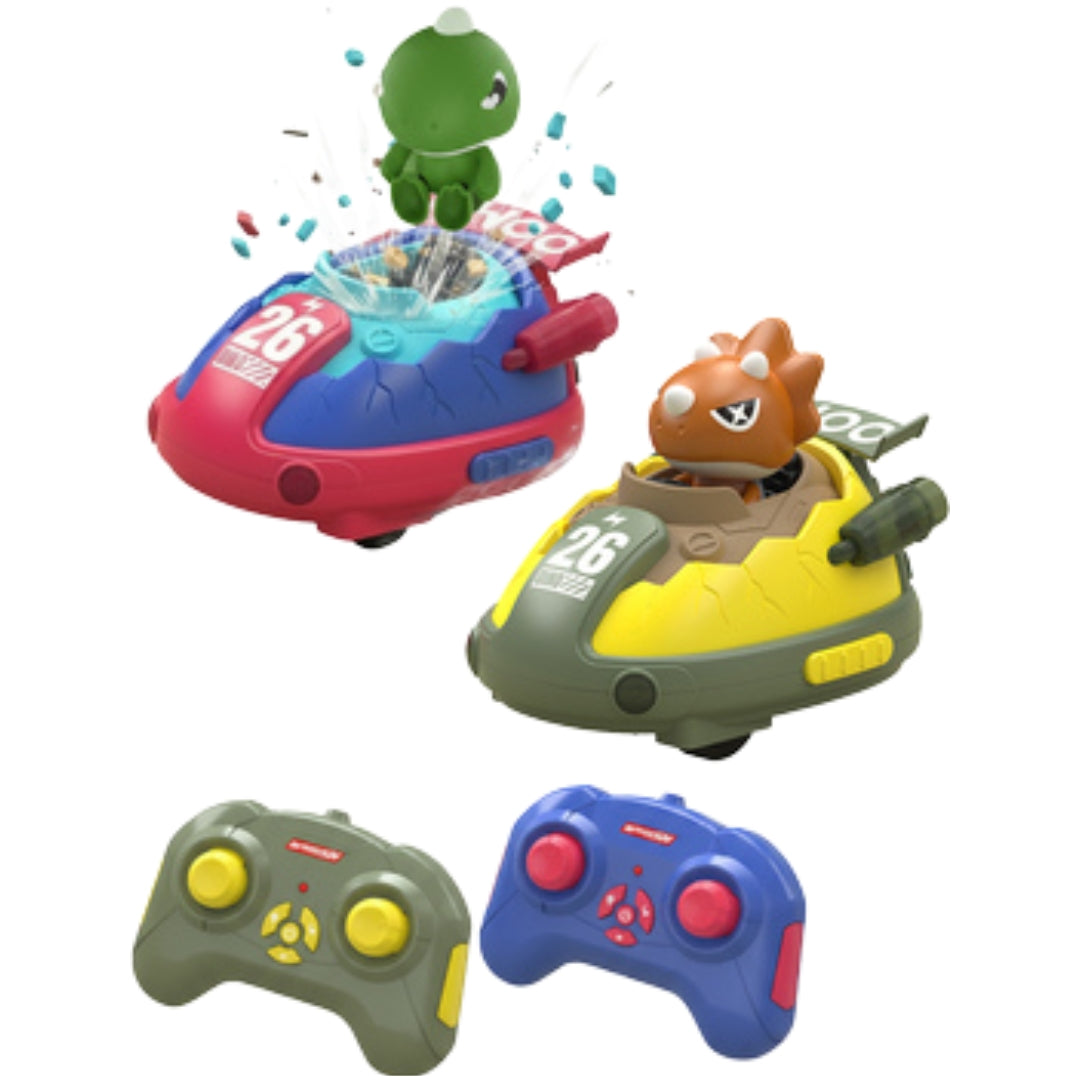 Dinosaur Bumper Car Battle Set