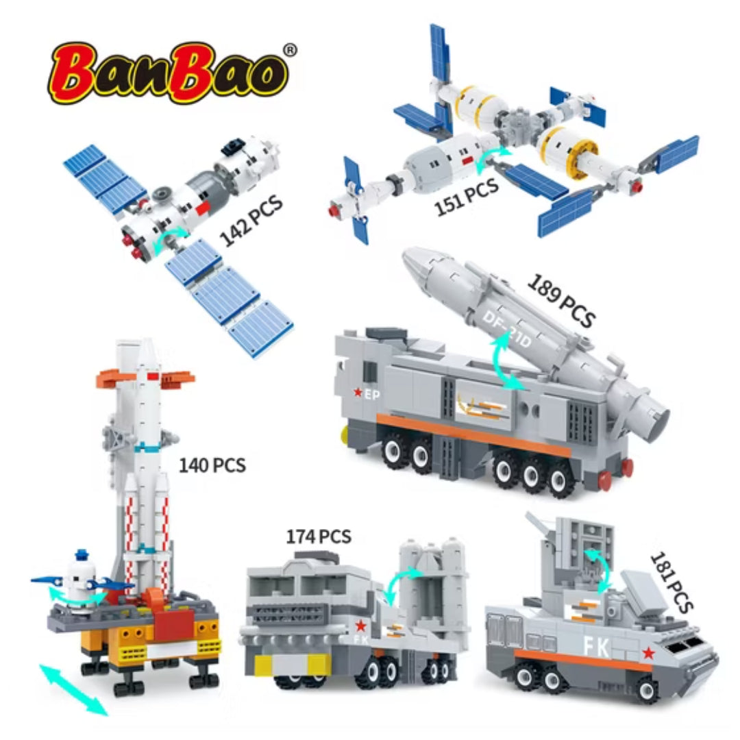 Banbao Pillars of Aerospace  Shenzhou Spacecraft 142 pcs