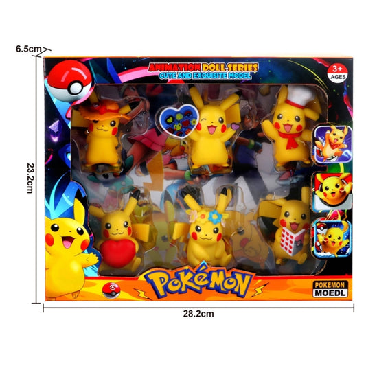 Pokemon Pikachu Figure Set