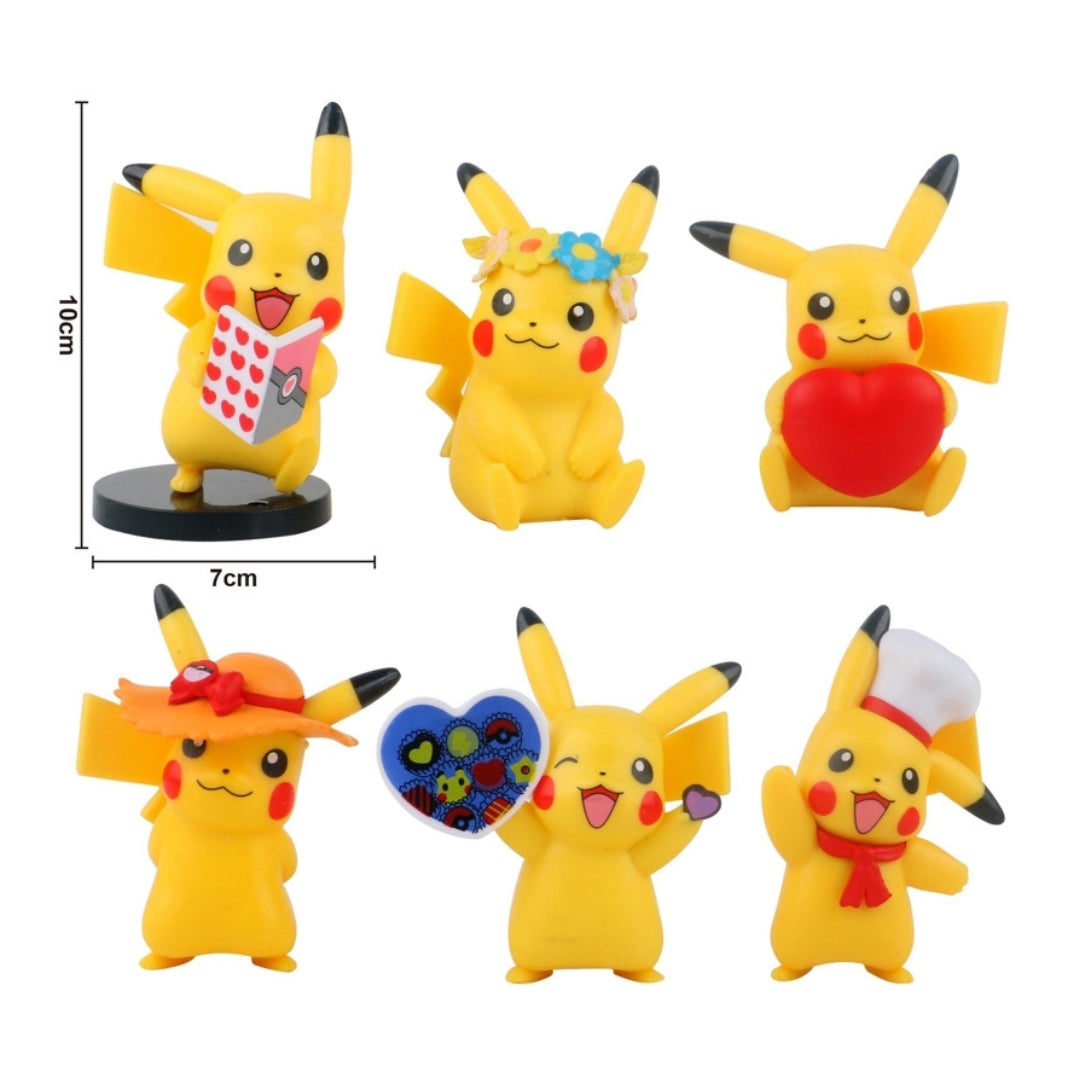 Pokemon Pikachu Figure Set