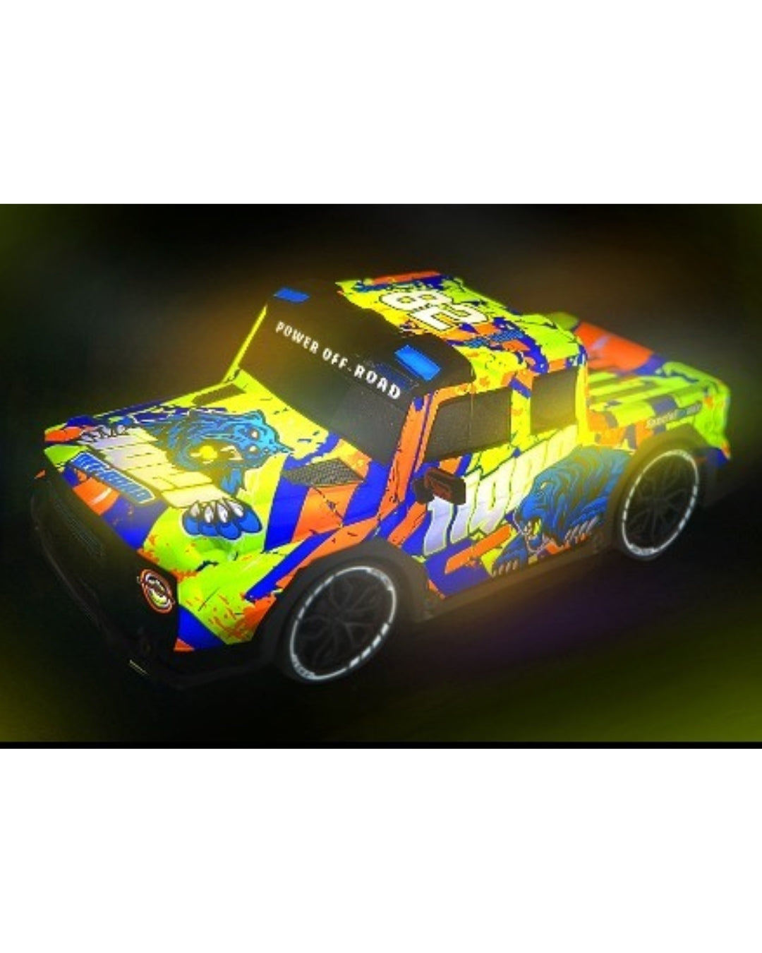 Graffiti-Style Remote-Controlled Car