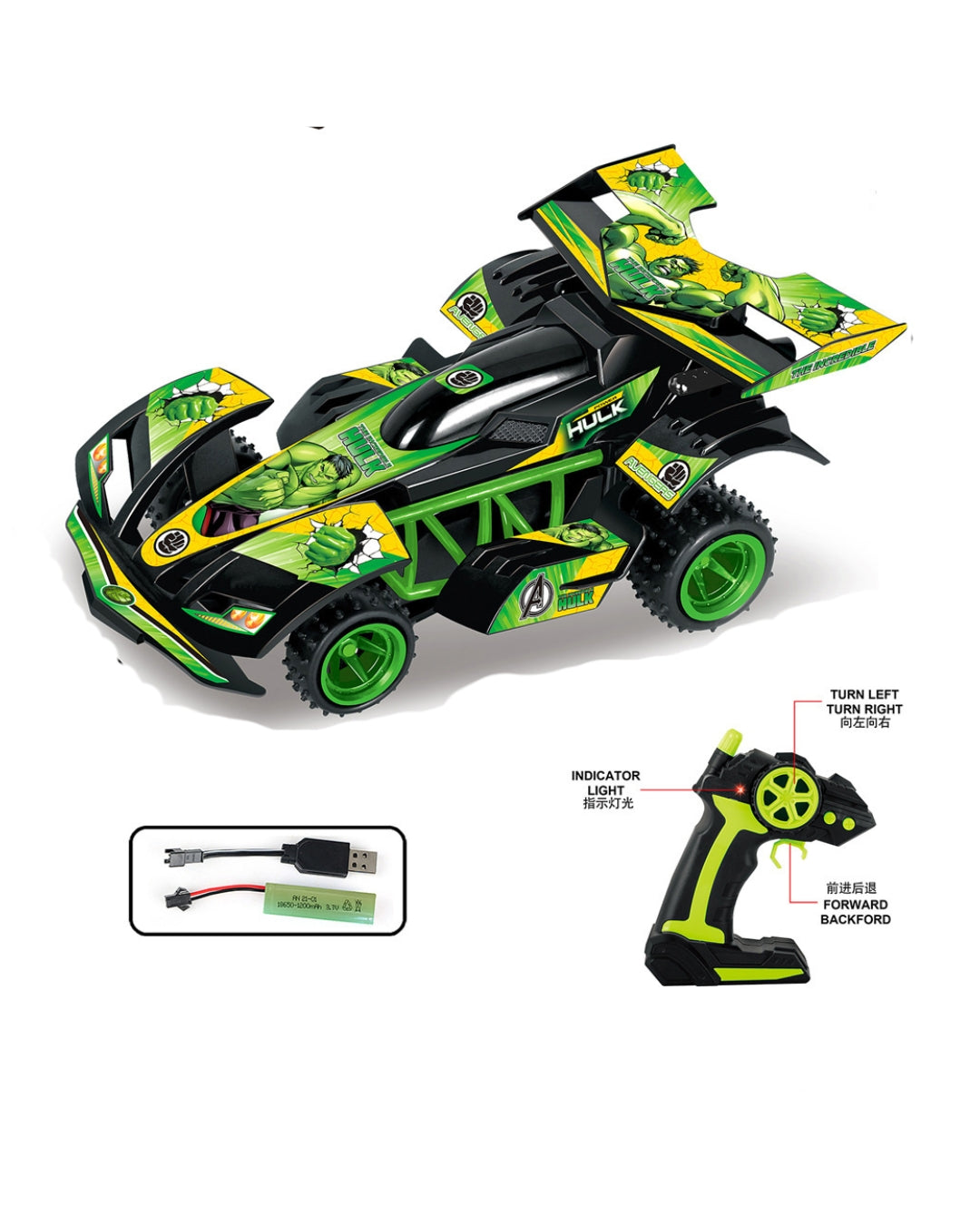 Hero Racing Hulk RC Car