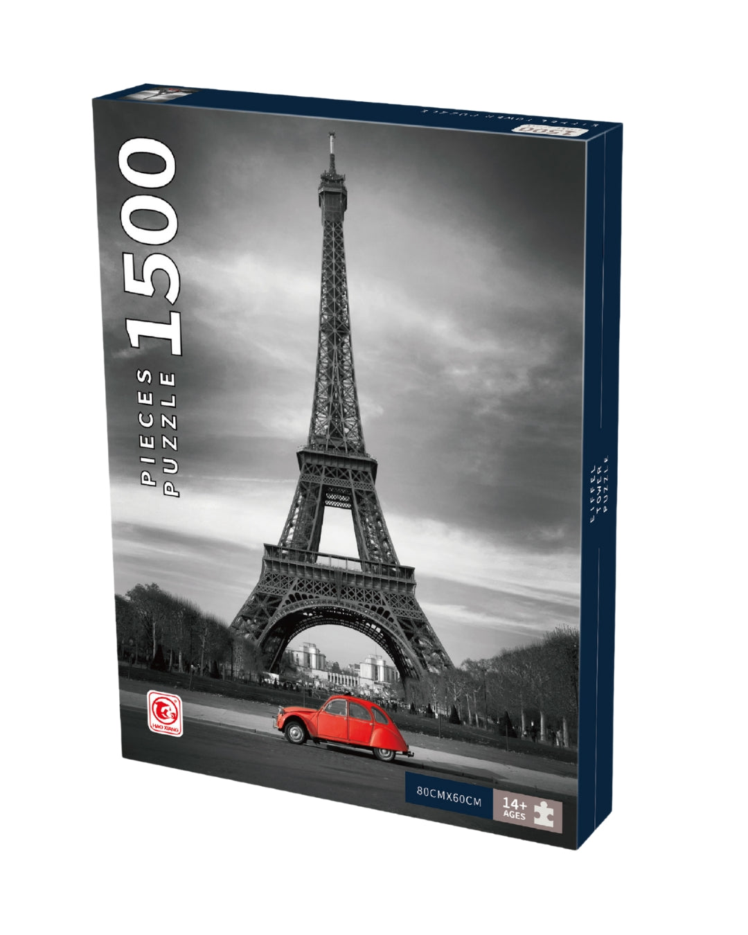 Eiffel Tower Black & White Puzzle