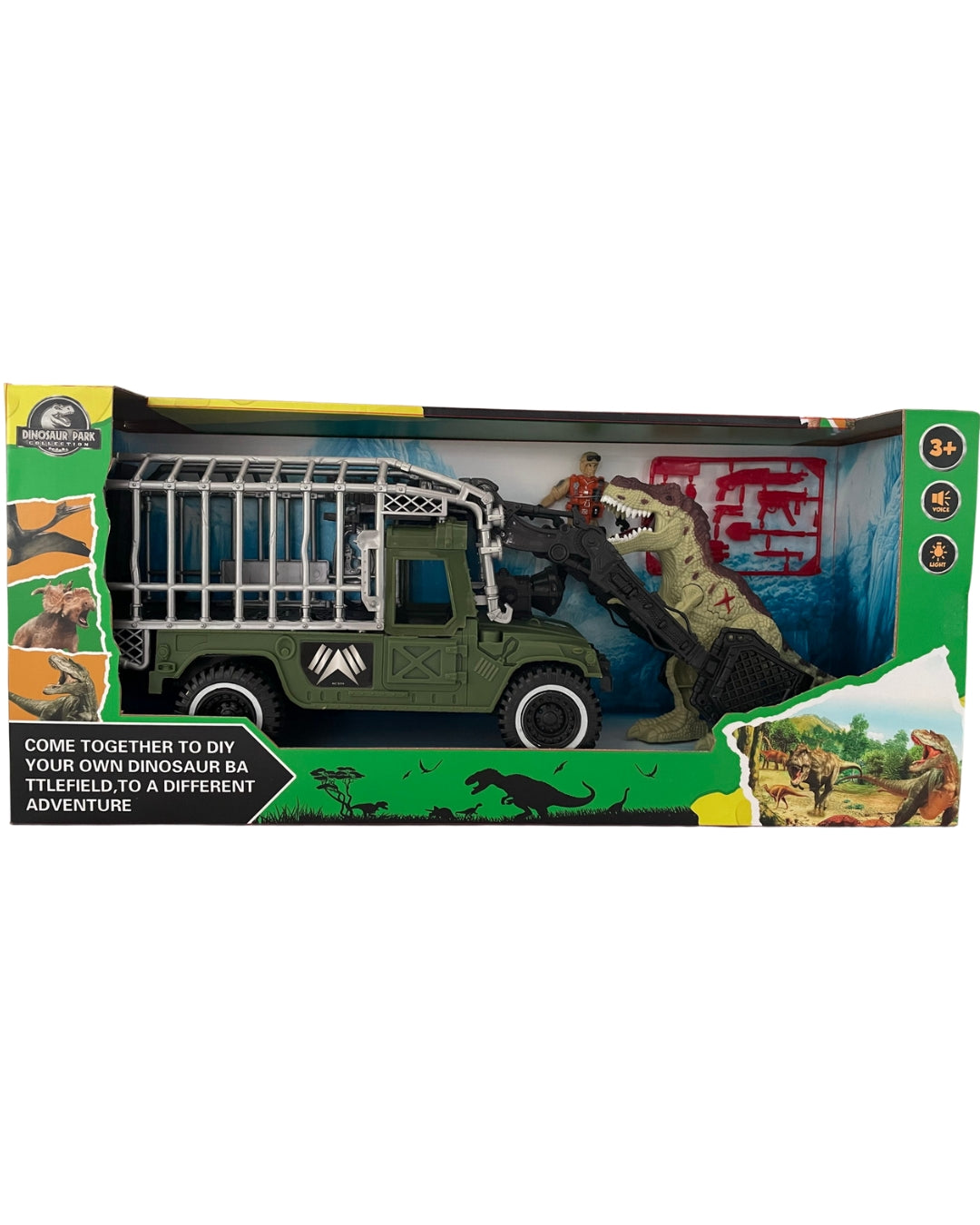 Dinosaur Hunters All-Terrain Vehicle Playset