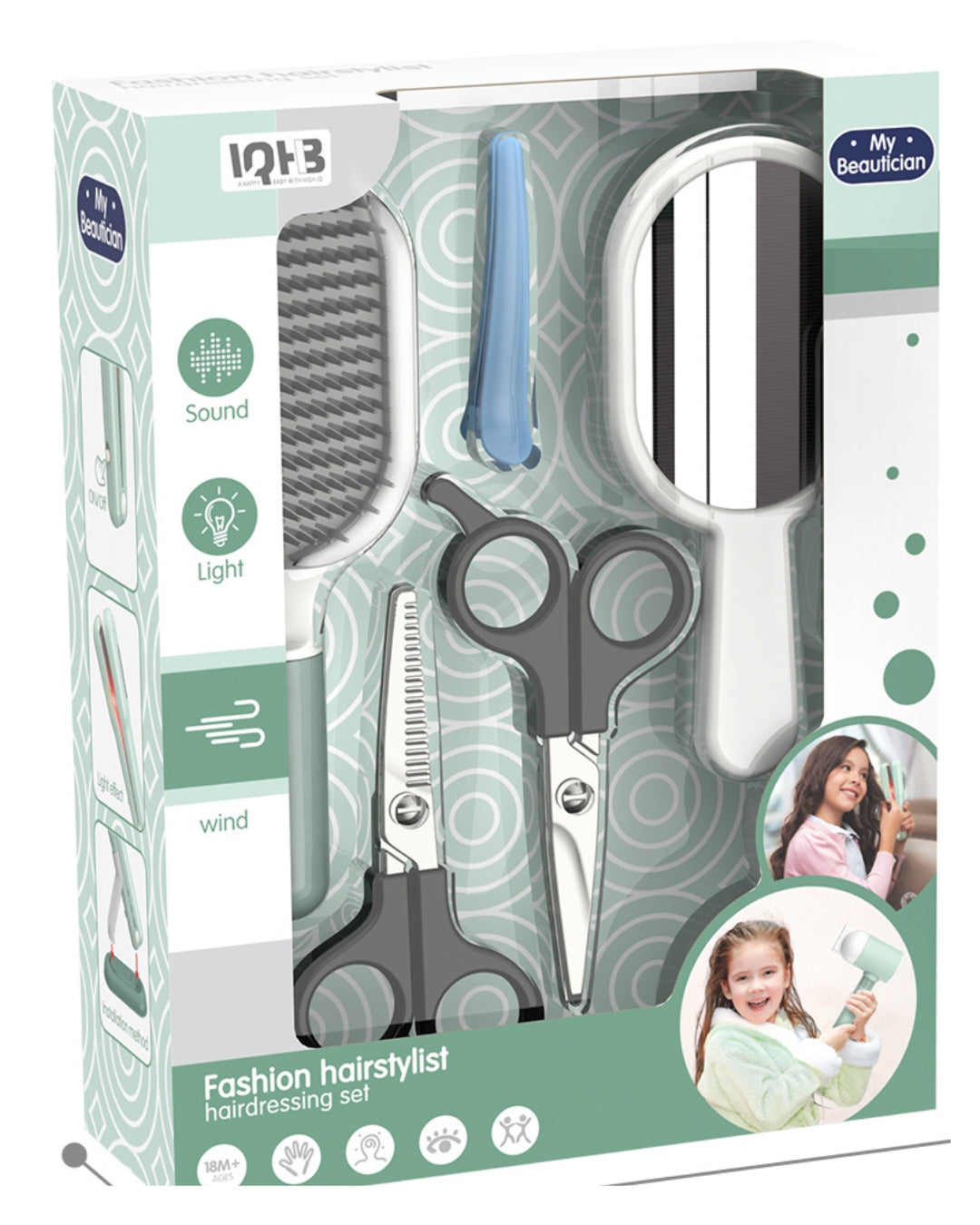 Fashion Hairstylist Hairdressing Set for Kids