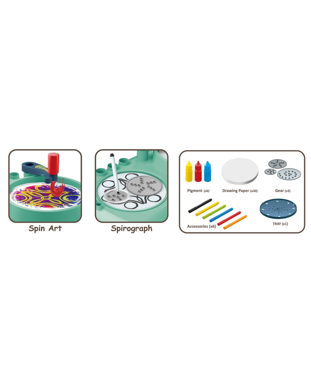 My First Drawing Board 3-in-1 Creative Fun Set