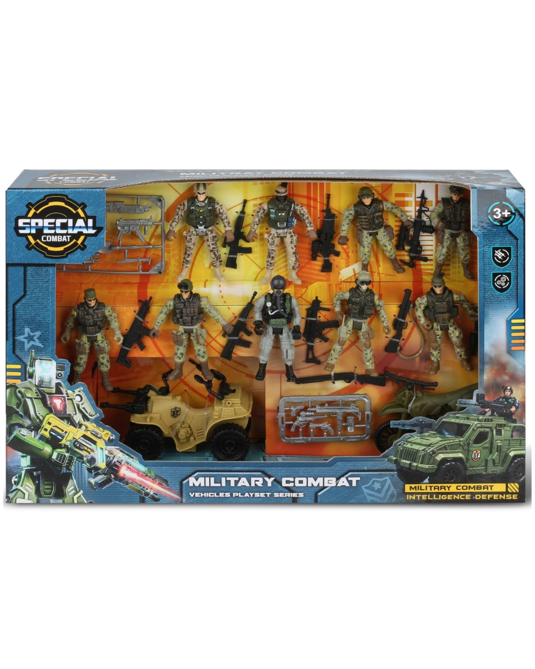 Special Combat Military Vehicles Playset