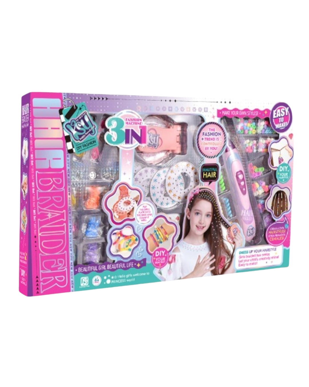 DIY Automatic Hair Braider Kit