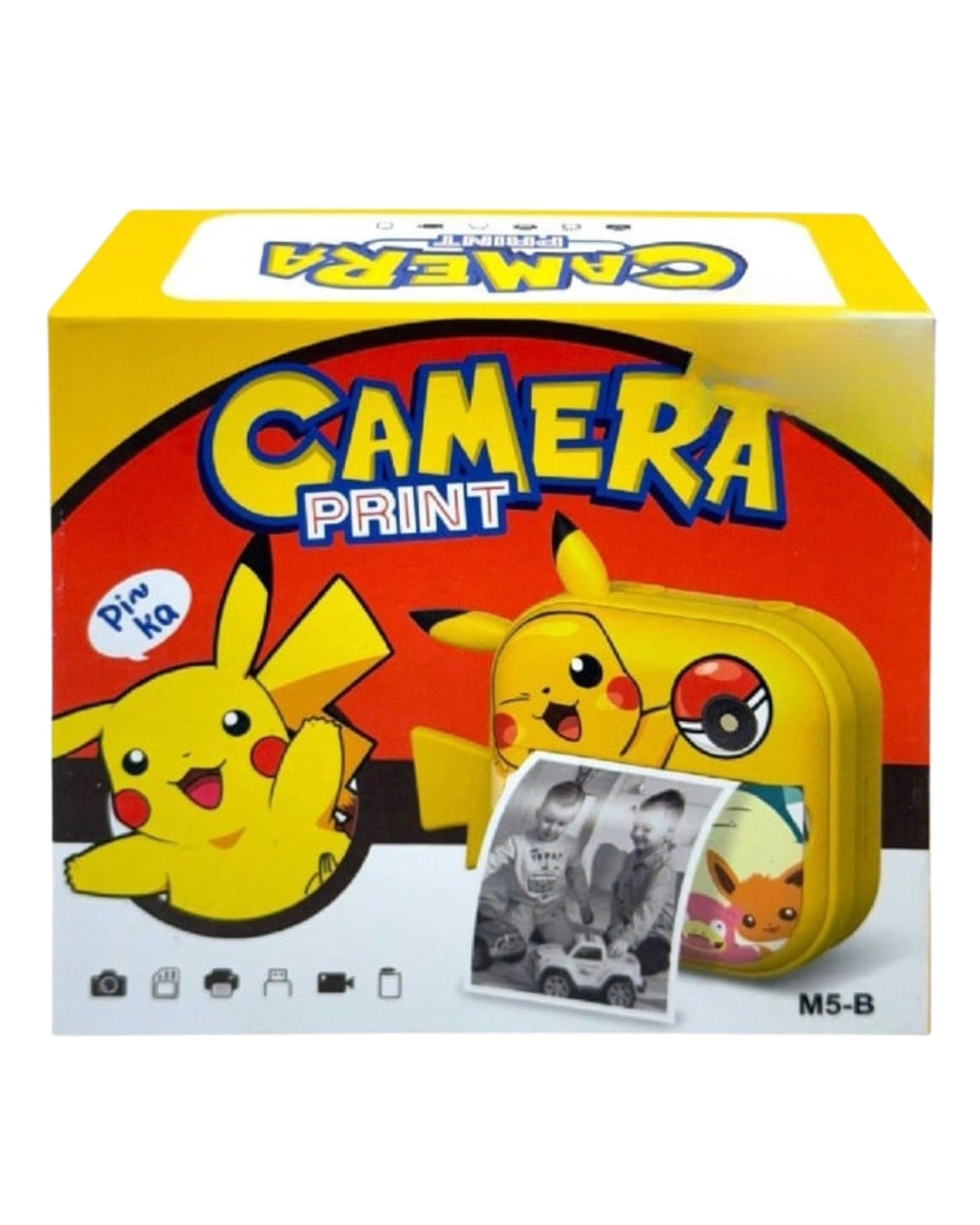 Pikachu Instant Print Camera