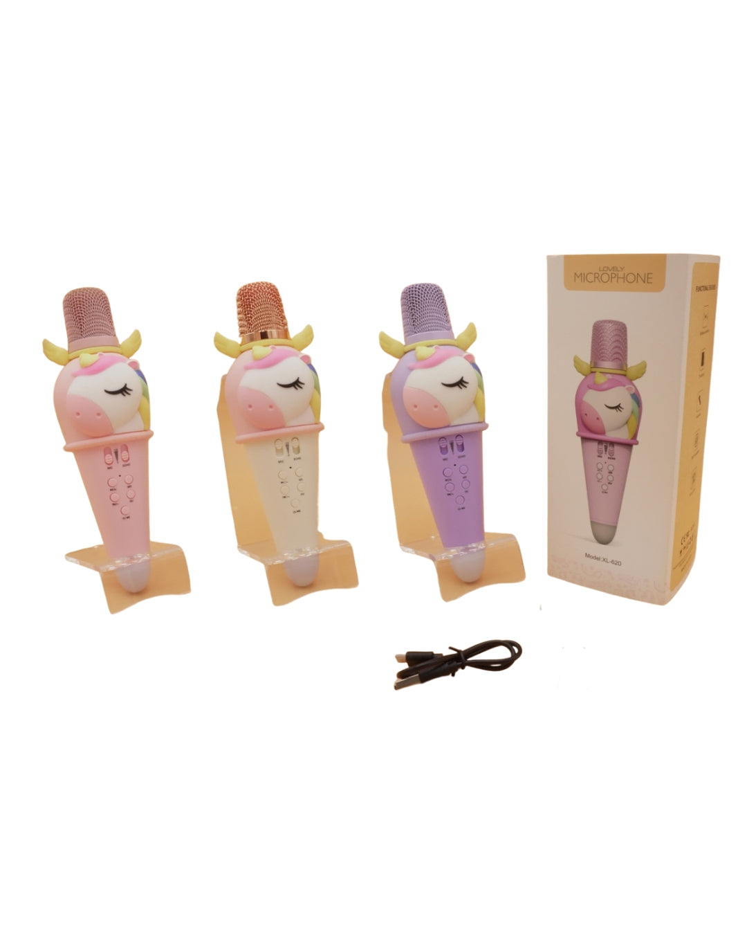 Kids Bluetooth Karaoke Microphone (Assorted)