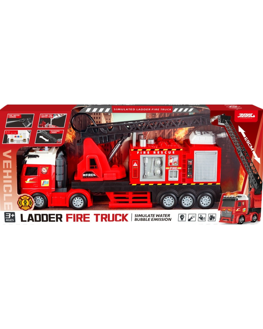 Ladder Fire Truck Toy