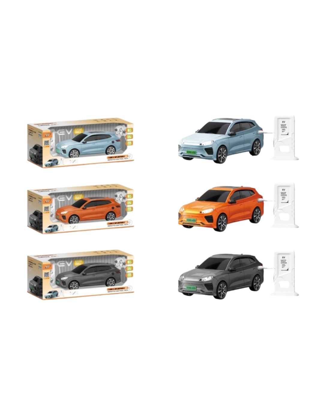 2.4G Remote Control New Energy Vehicle (Assorted)