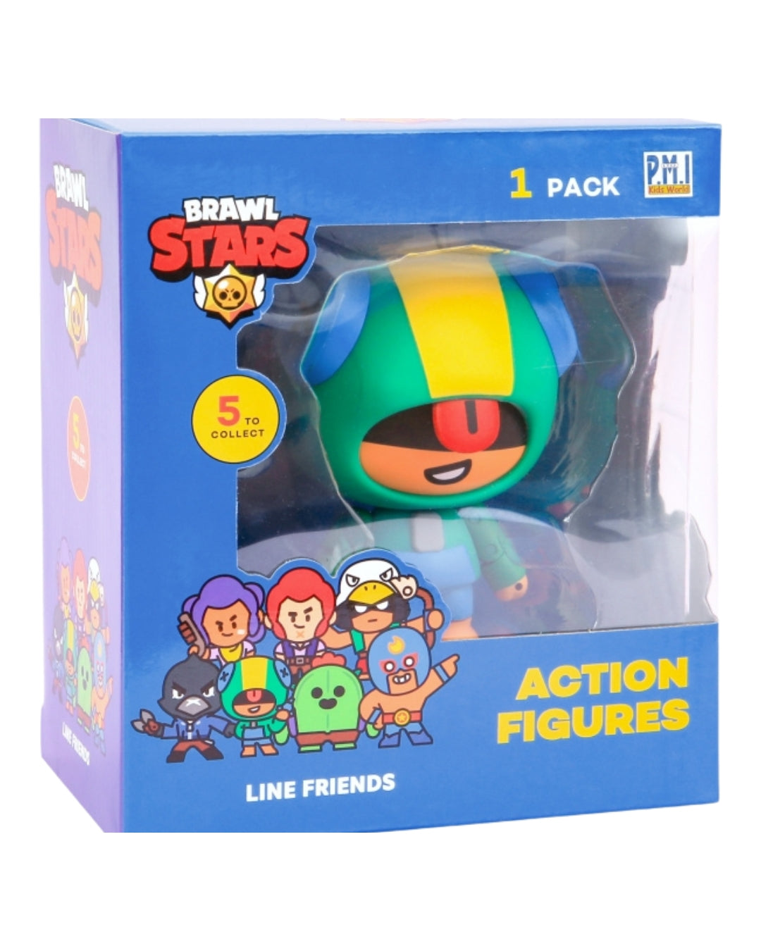 Brawl Stars Figura Articulada Luchador Caja El Primo