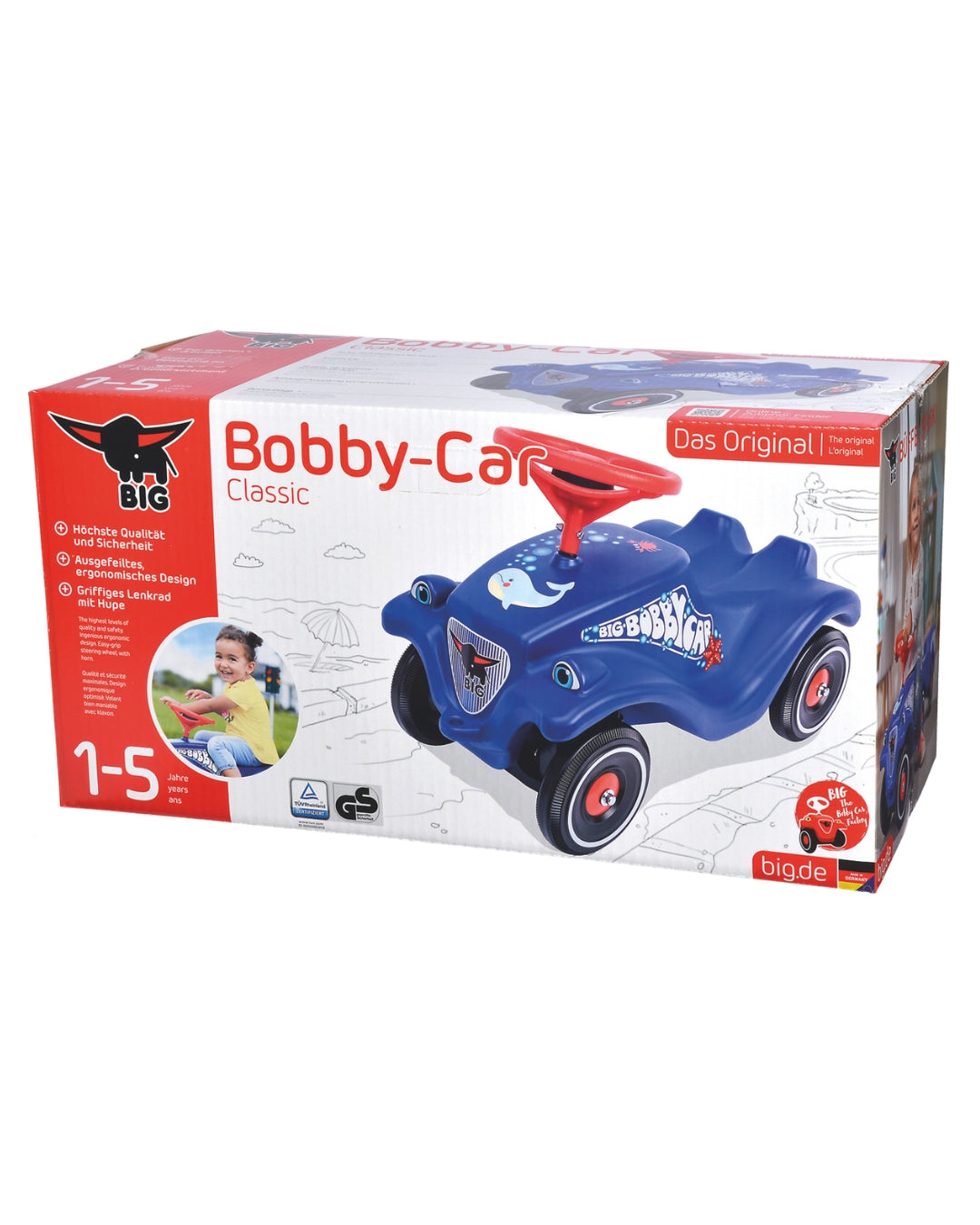 BIG Bobby-Car Classic Ride-On