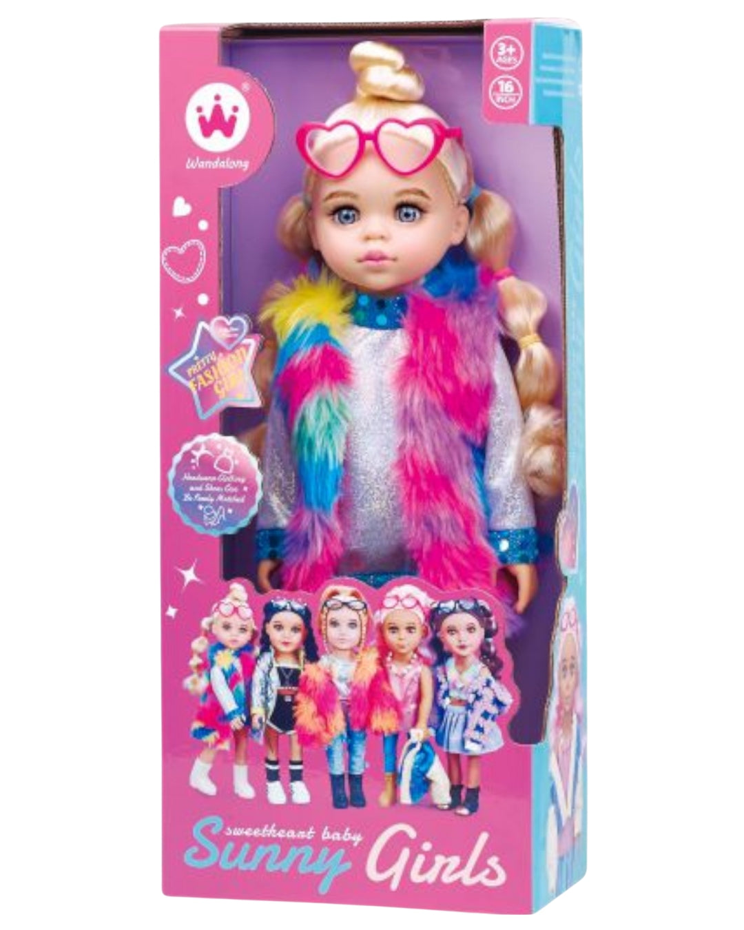 Sunny Girls 16-Inch Fashion Doll