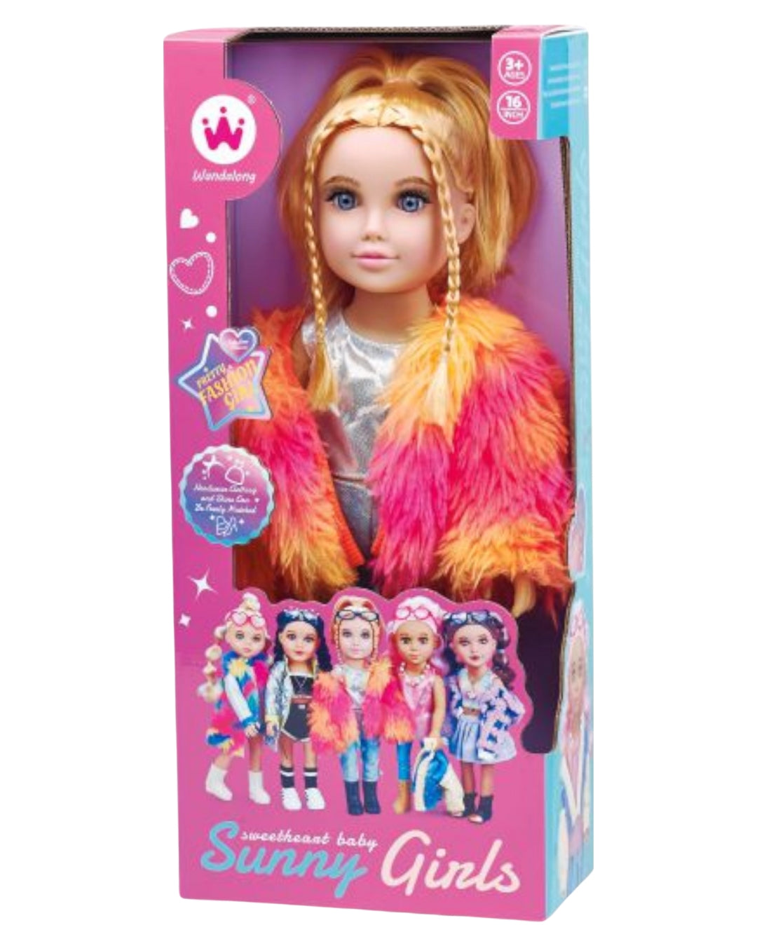 17-Inch Fashion Doll with Blonde Hair
