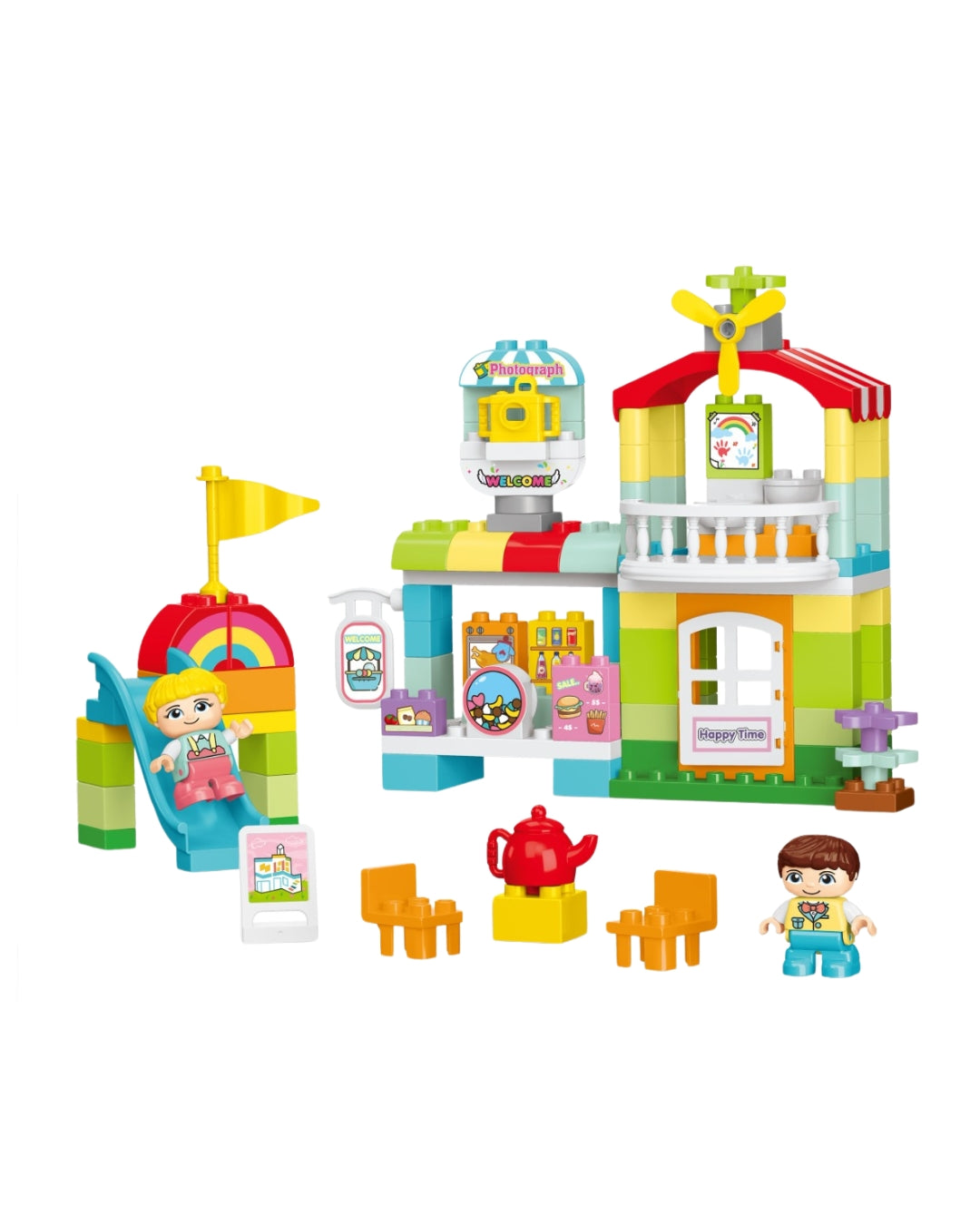 Building Blocks Toy Set