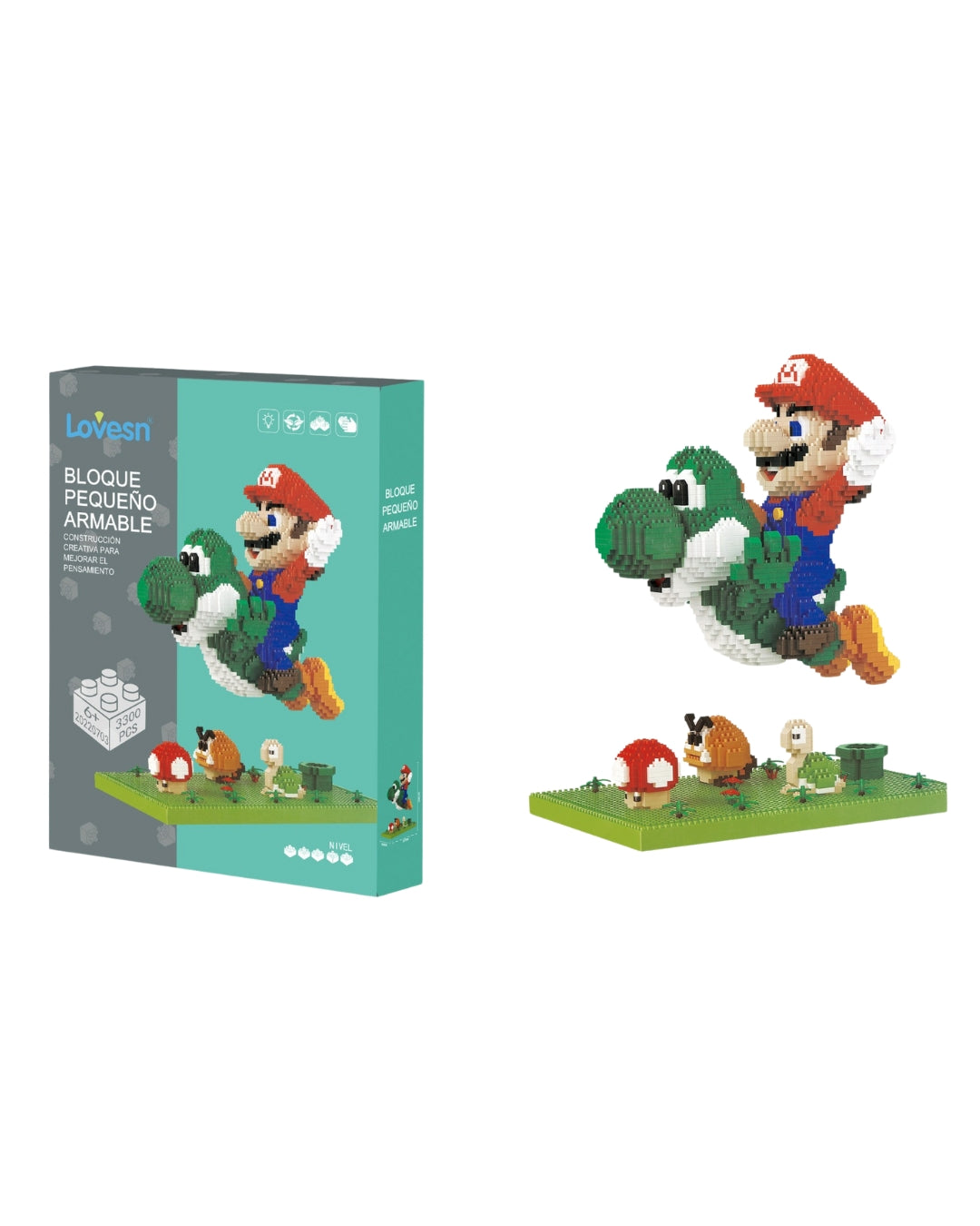 Super Mario Bros 3D Building Block Set