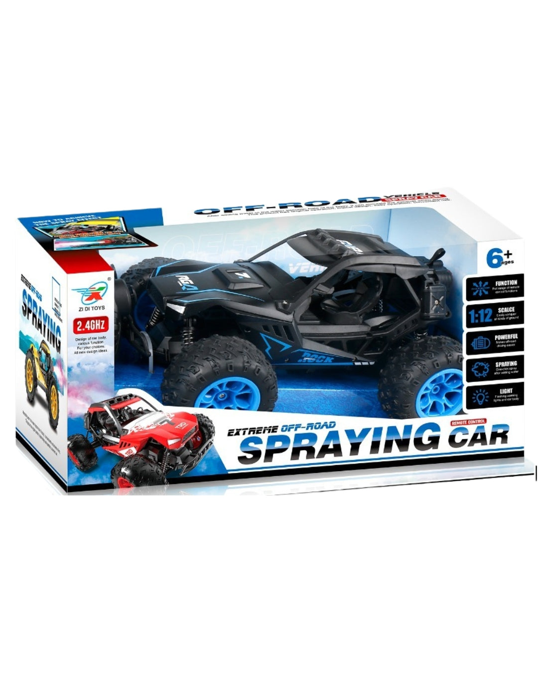 Extreme Off-Road Spraying RC Car – TOYS 4 LESS
