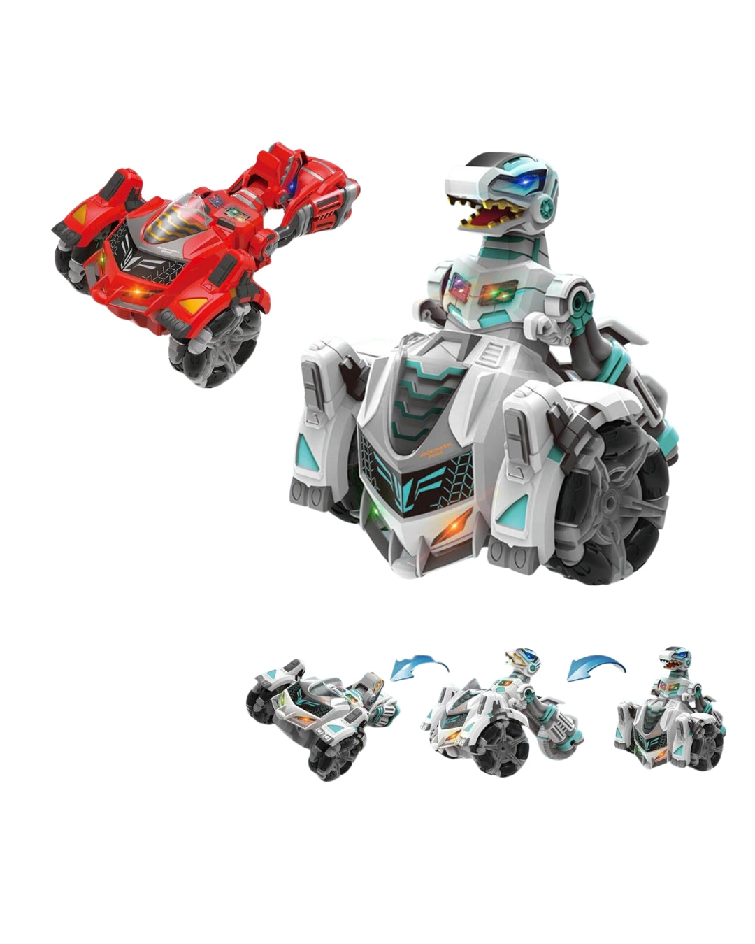 RC Dinosaur Stunt Toy