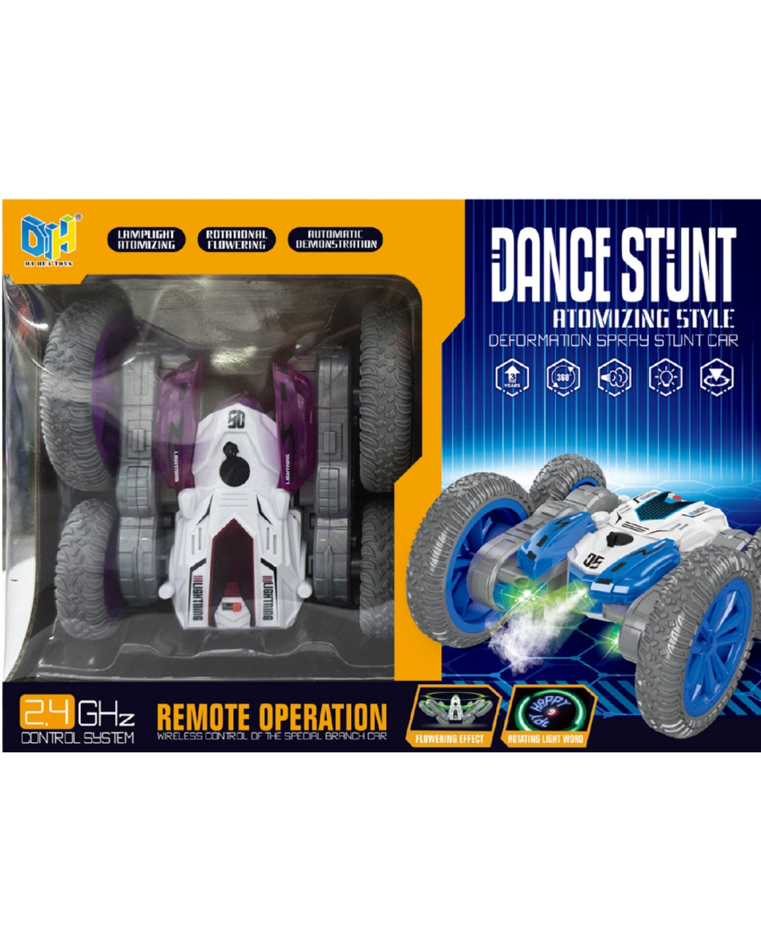 RC Dance Stunt Spray Car (Assorted)