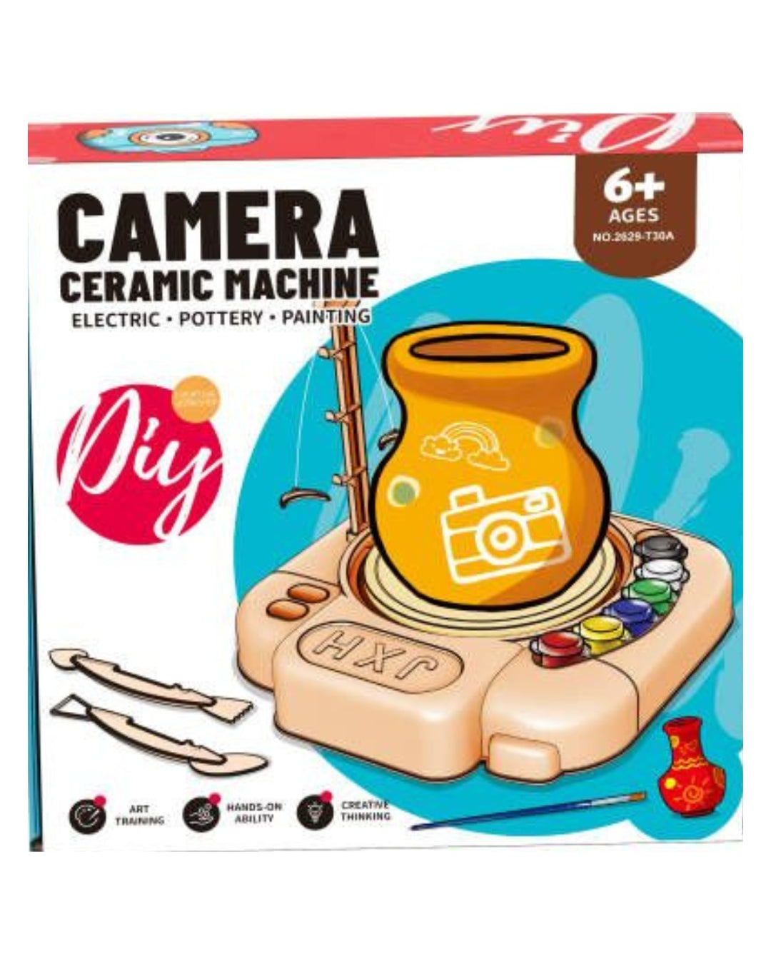 Pottery Wheel & Painting Kit