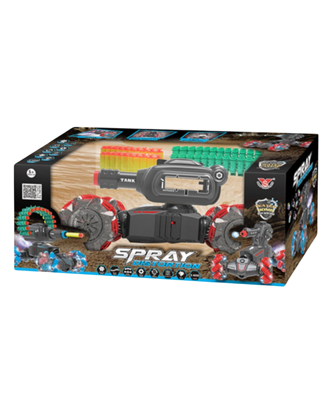 RC Spray Stunt Car