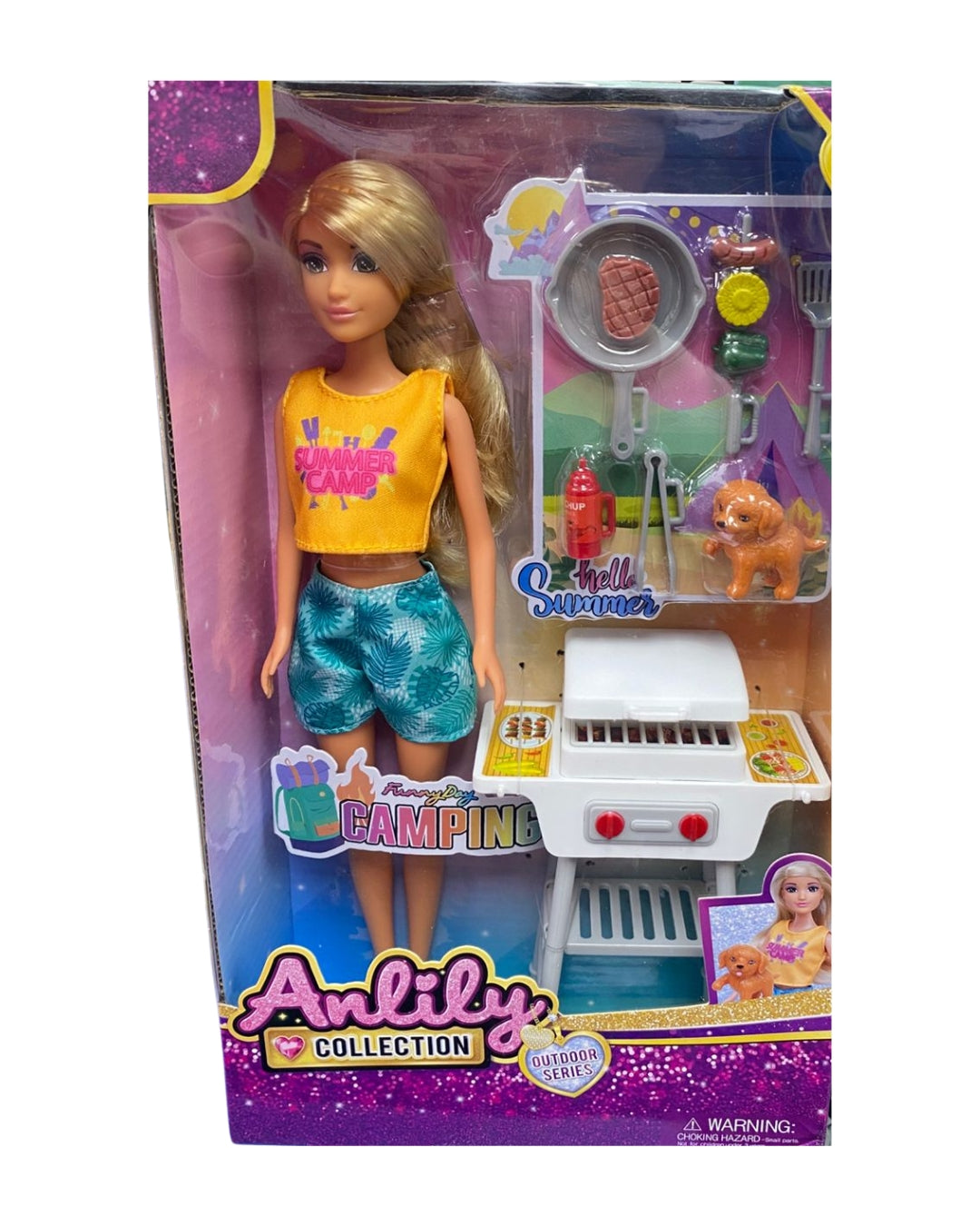 Anlily Outdoor Series Camping Doll Set