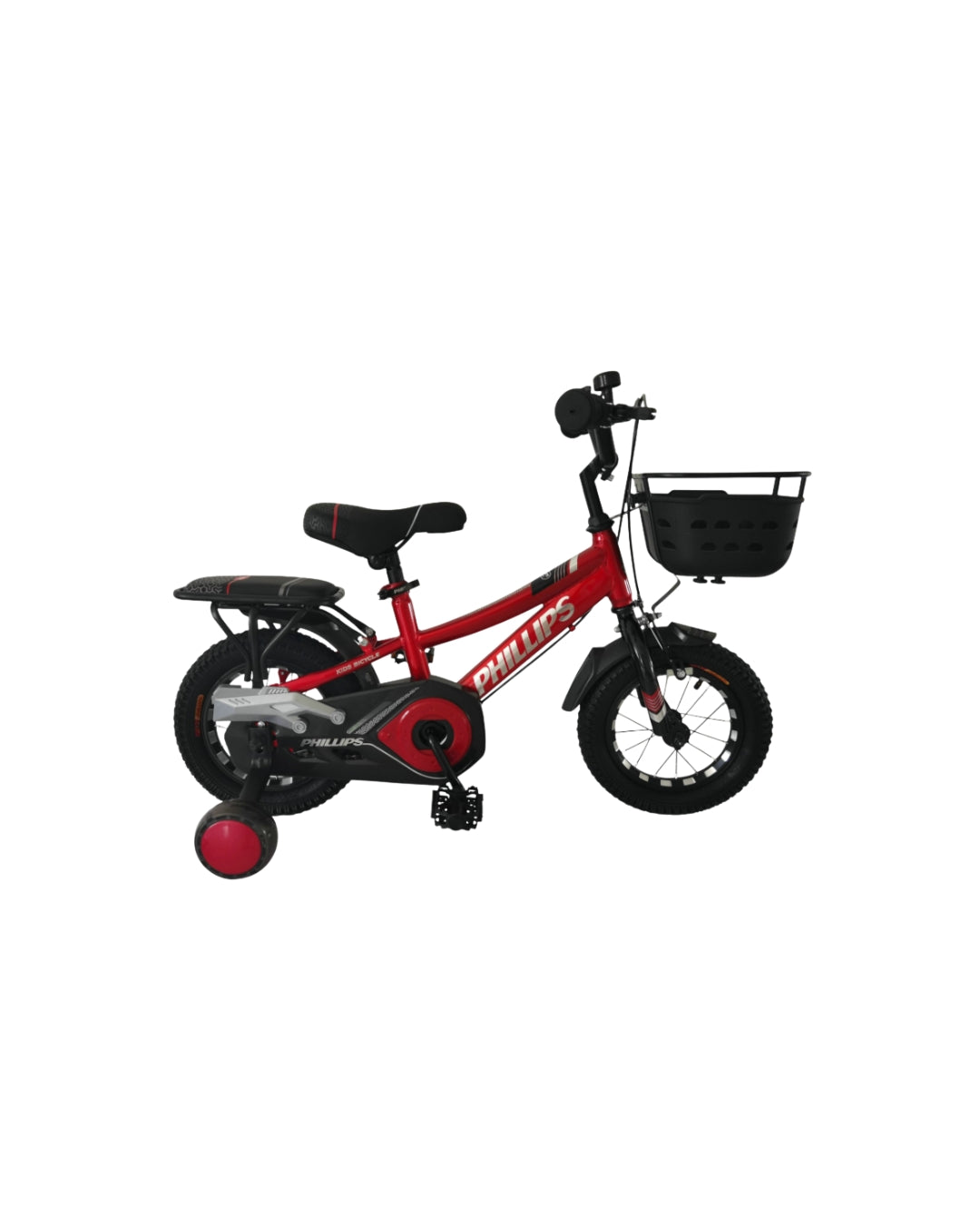 Phillips 12-Inch Red Bicycle with Basket