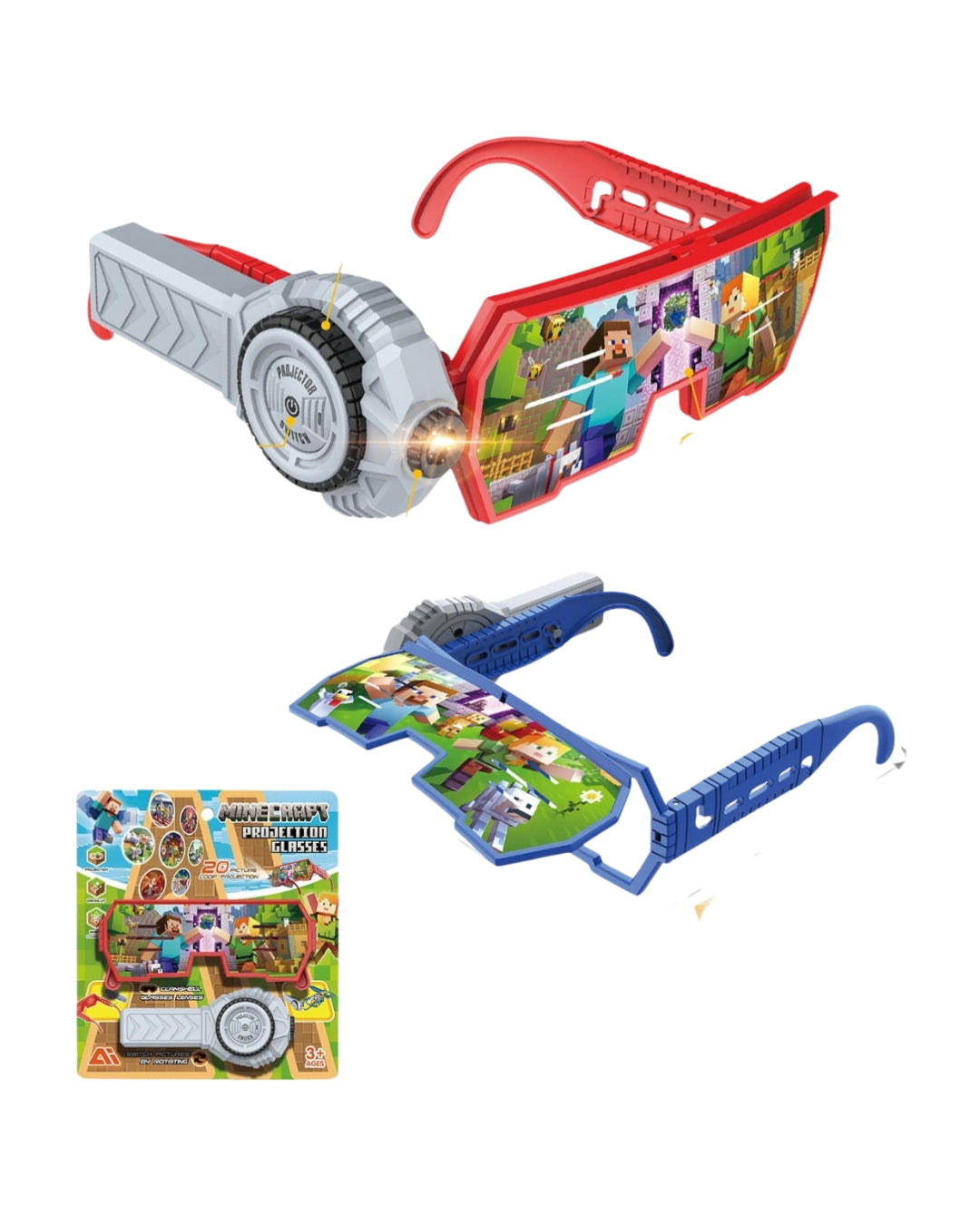 Minecraft Projection Glasses Toy