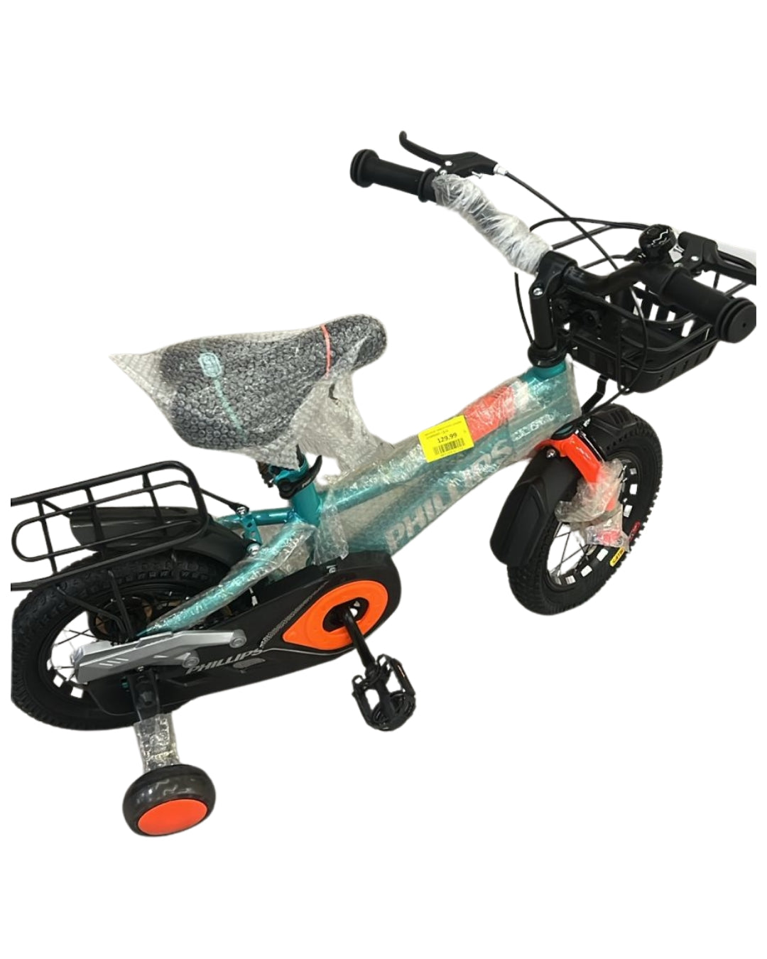 12-Inch Dark Green Bicycle