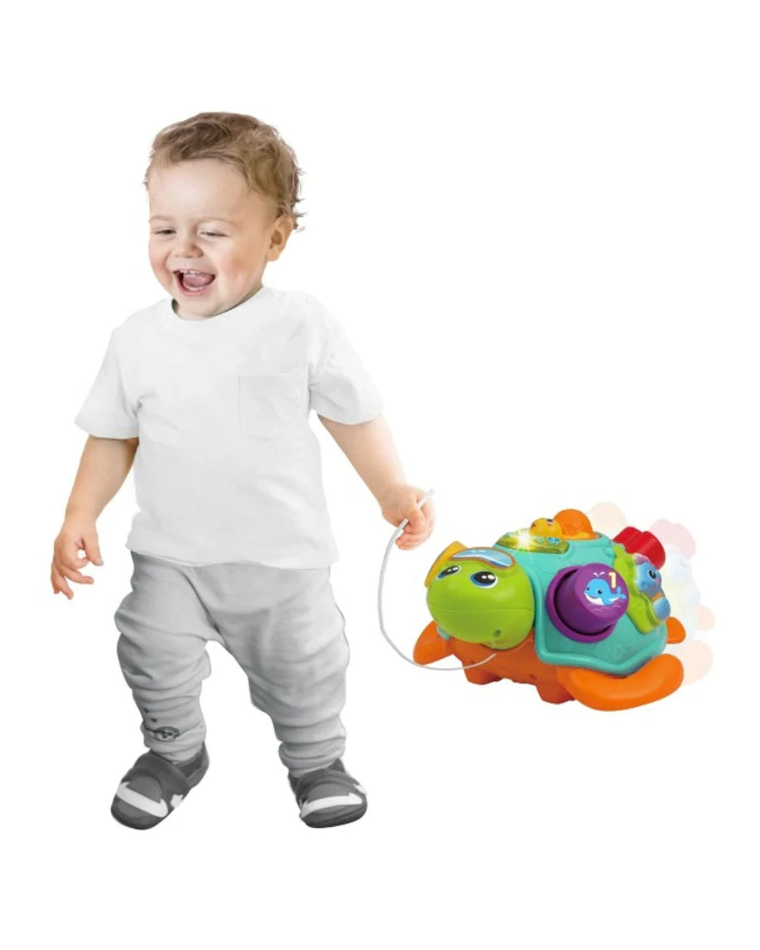 WINFUN Pull Along Sort N Learn Turtle
