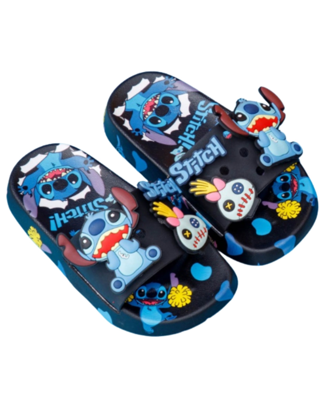 Disney Stitch Slippers (Assorted Sizes 26–30)
