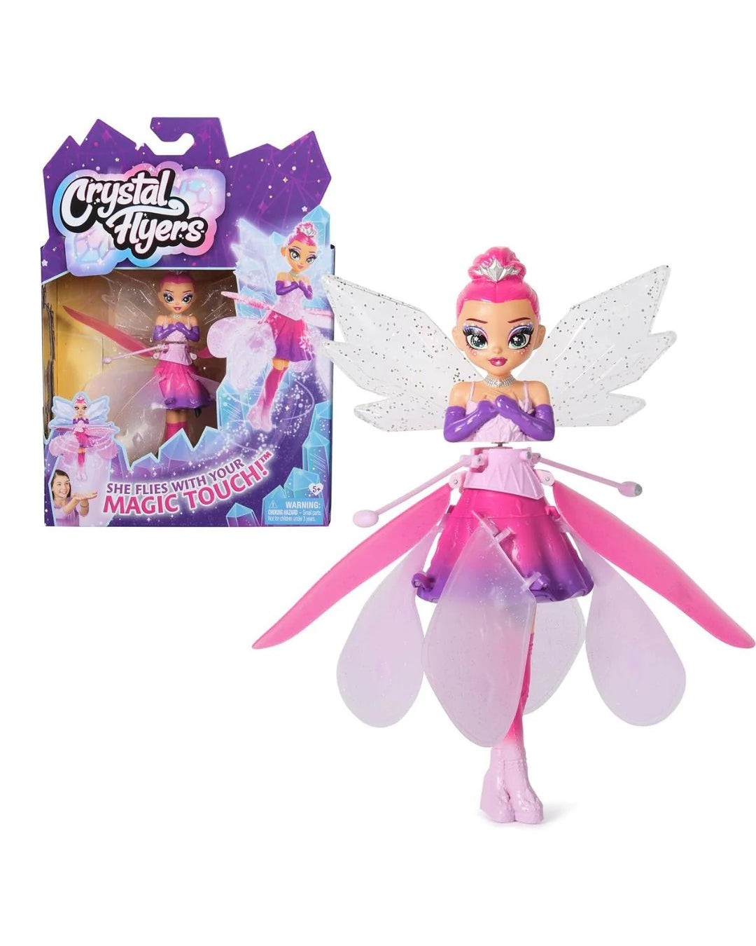 Magical Flying Doll with Crystal Wings