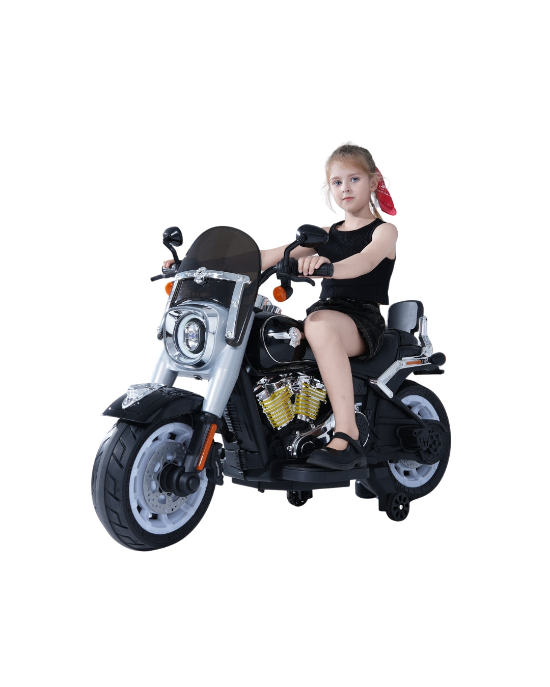Harley-Style Electric Ride-On Motorcycle