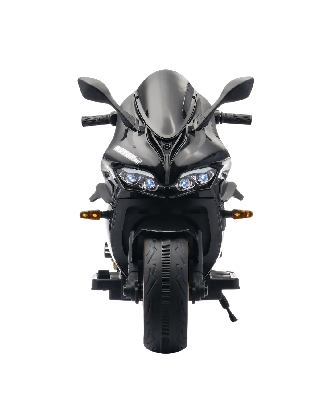 Electric Ride-On Motorcycle - Black