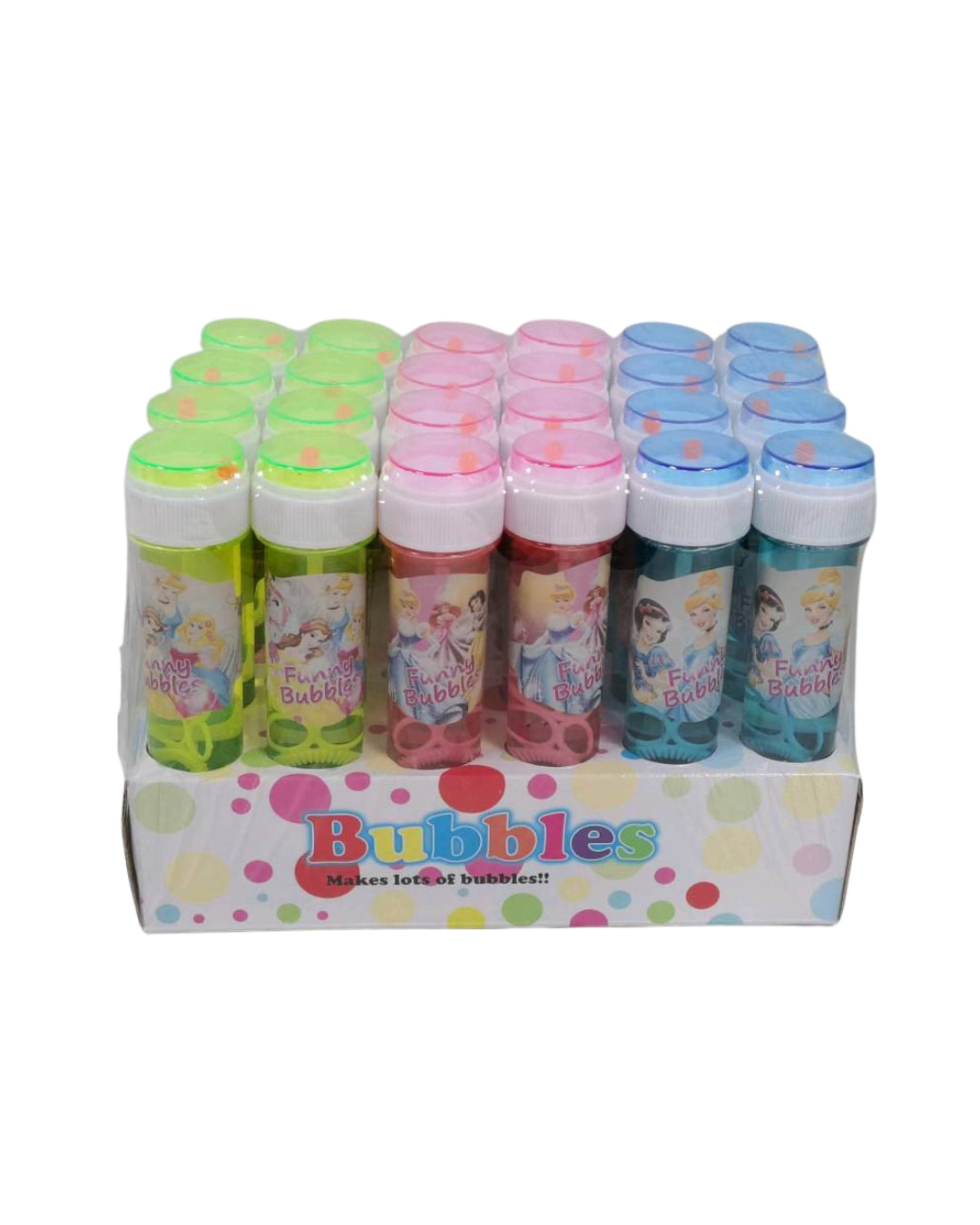 Princess Bubble Bottles (Assorted)