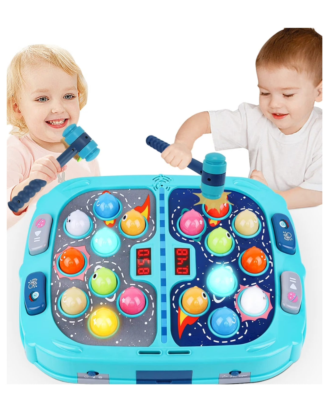 2-Player Whack-a-Mole Game Toy
