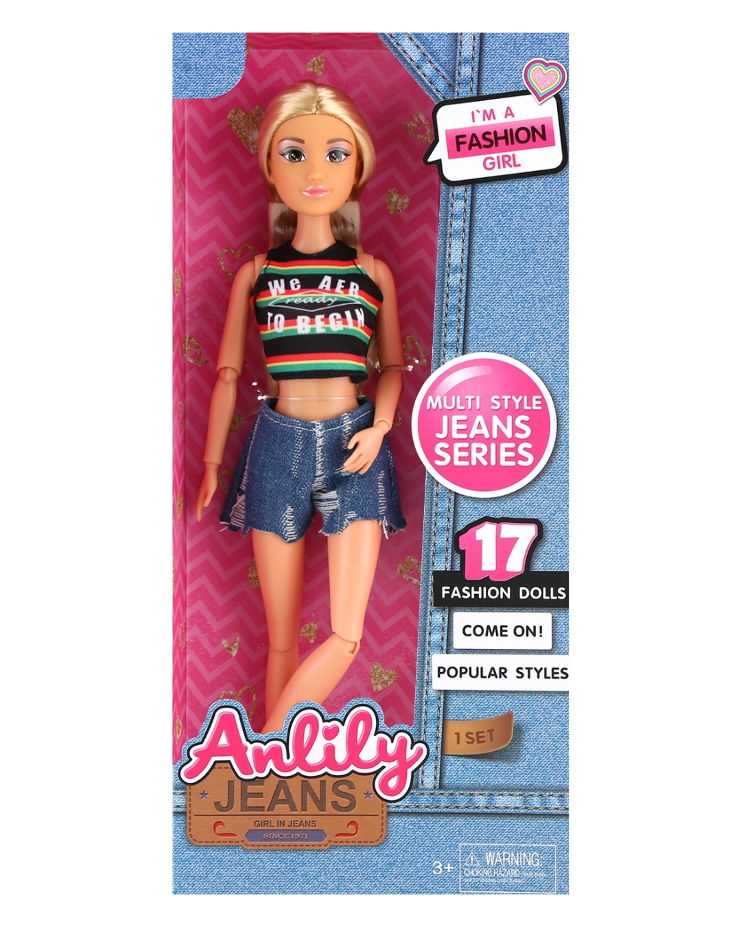 Anlily Fashion Doll