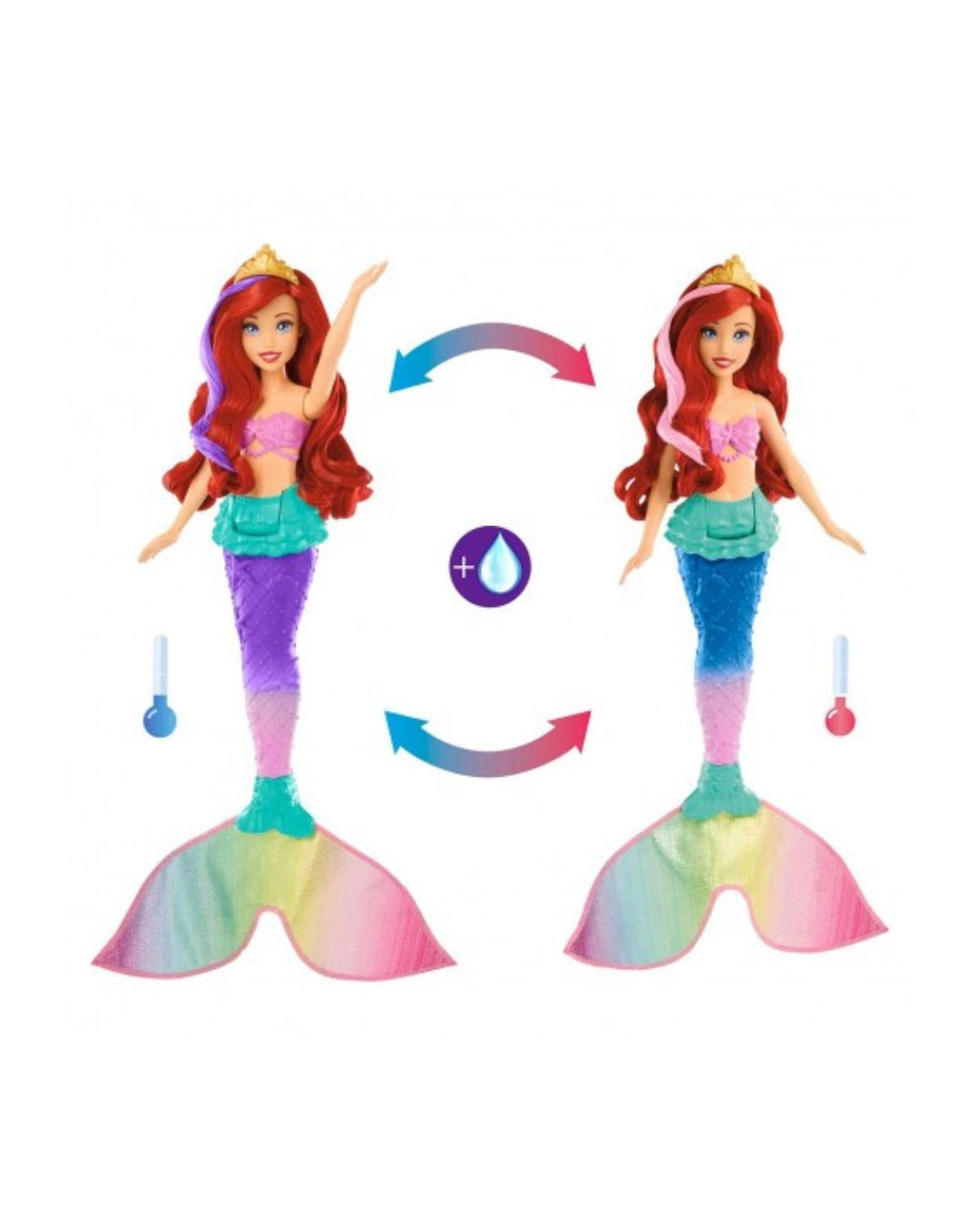 Ariel Swim & Splash Doll